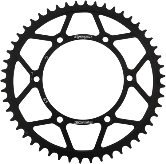 Supersprox Steel Rear Sprocket 50 Tooth - Suzuki RM125 and More