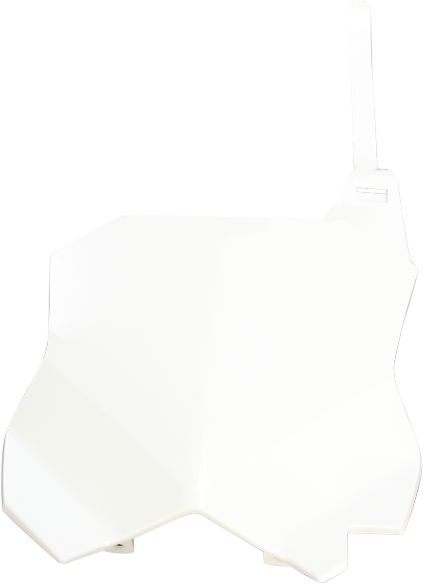 Acerbis Front Number Plate White - Kawasaki KX250F and More