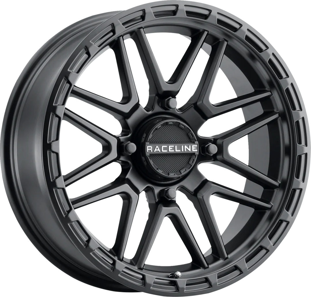 Raceline Wheels Wheel Krank XL Front/Rear Black 22x7 4/156 0 Mm - Yamaha YXZ1000R and More