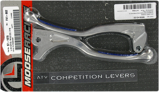 Moose Racing Competition Grip Lever Set Black - Yamaha Banshee and More