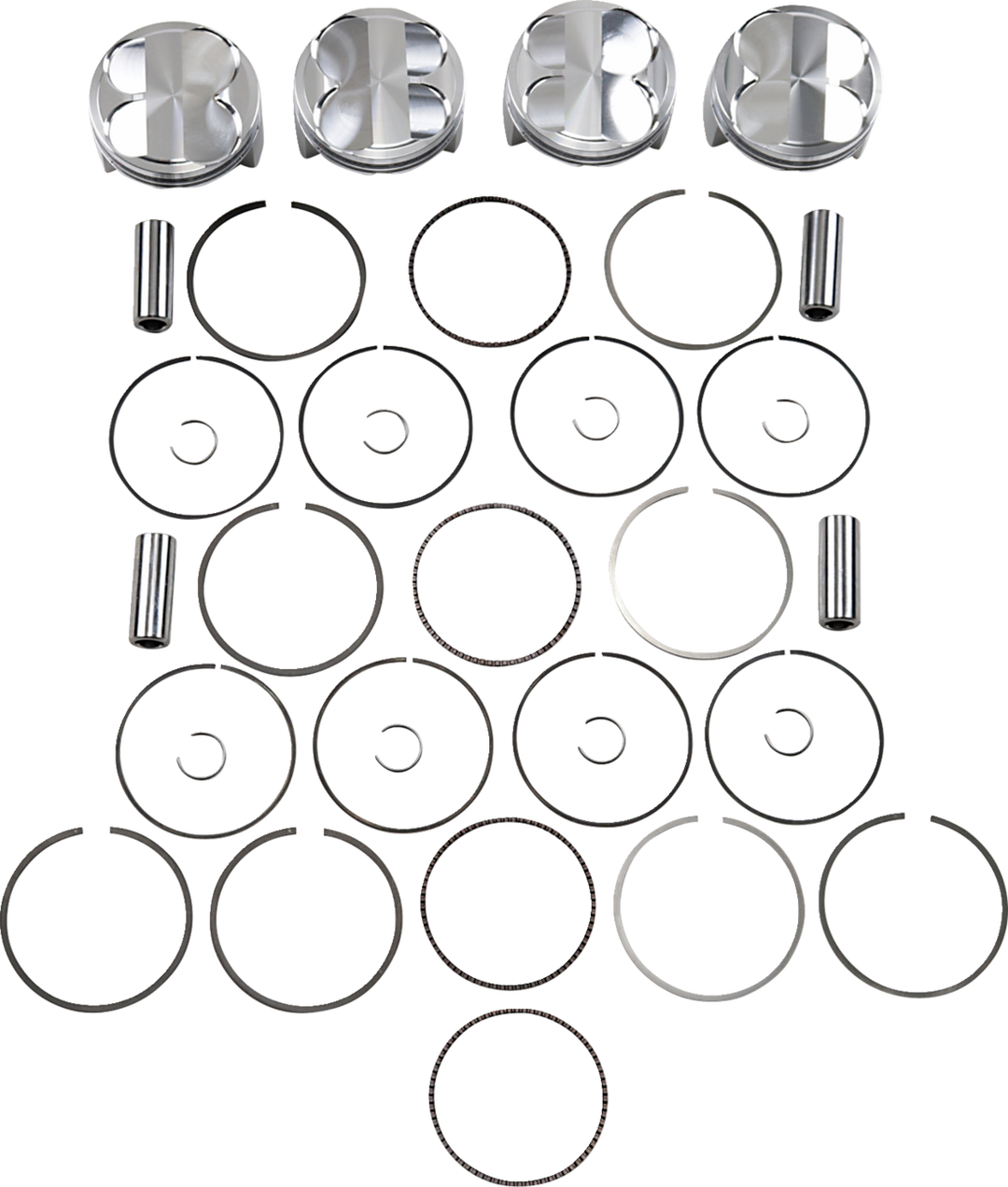 JE Pistons Piston Kit - Suzuki GSX1300R Hayabusa 99-07 - 84.00 mm 13.5:1 CR