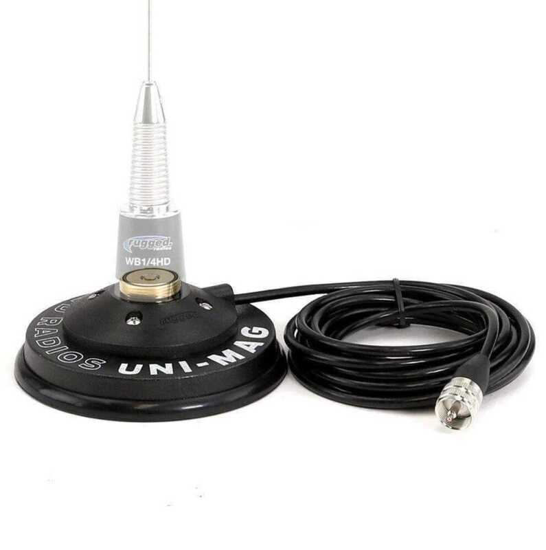 Rugged Radios UNI-MAG Universal NMO/Magnetic Antenna Mount