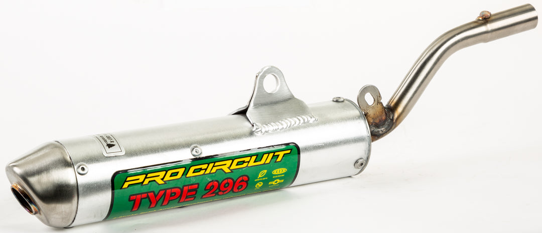 Pro Circuit Type 296 Spark Arrestor Silencer - Kawasaki KX80-112 1998-2026