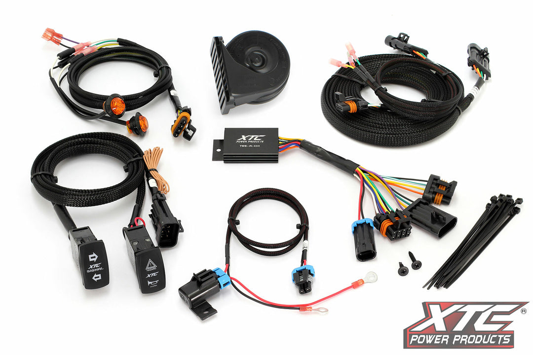 XTC Universal Turn Signal Kit - Self-Canceling, Uses OEM Brake Lights