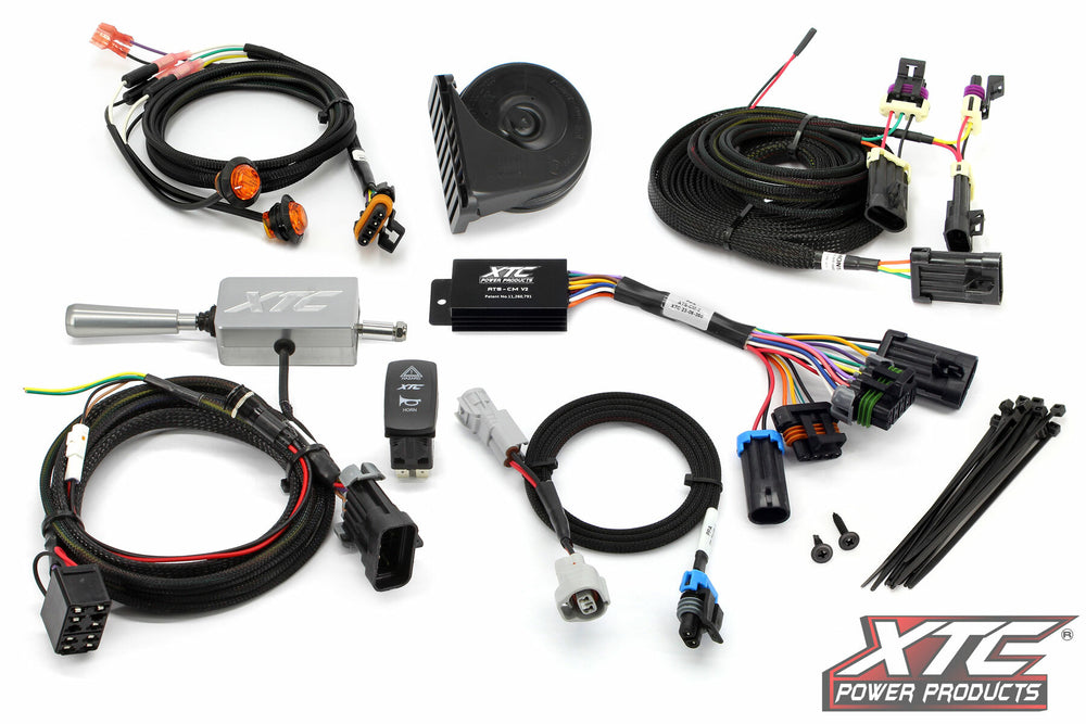 XTC Self-Canceling Turn Signal Kit with Billet Lever - Honda - Pioneer 1000 / 1000-5 2015-2026