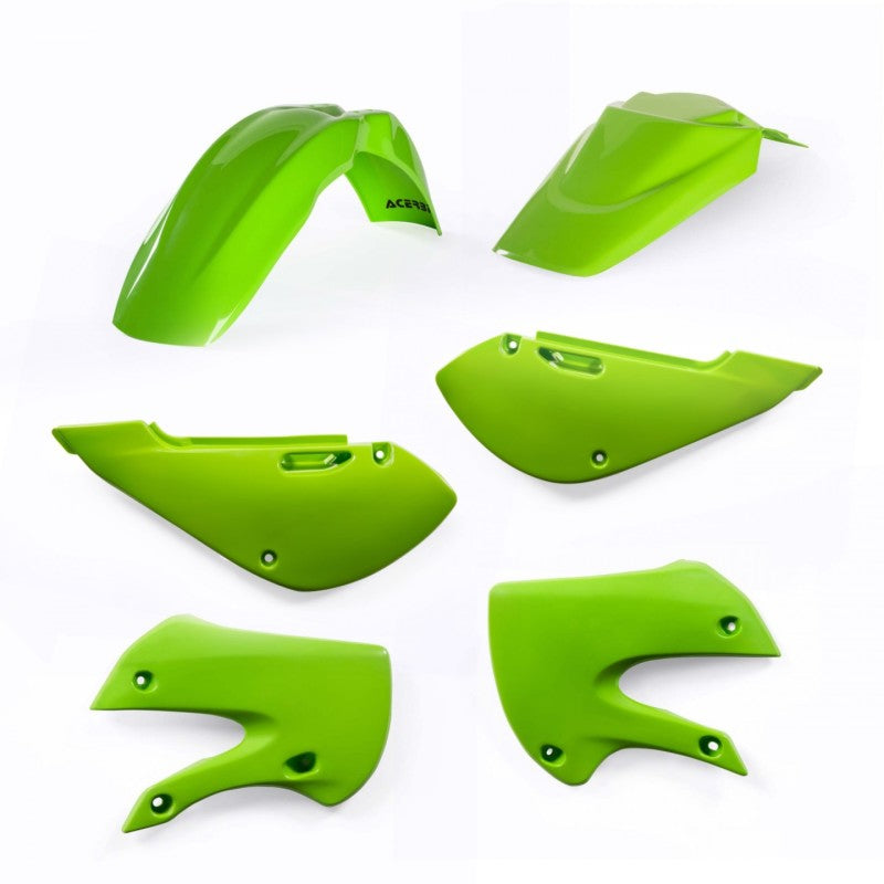 Acerbis Plastic Kit - Kaw KLX110 / DRZ110 / RM/KX65 - Orig 20 Grn