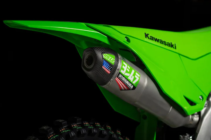 Yoshimura RS-12 Muffler Decals Green - 961-9079