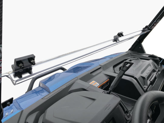 QuadBoss 2016+ Can-Am Defender HD5/7/8/10 Windbreak Folding Windshield
