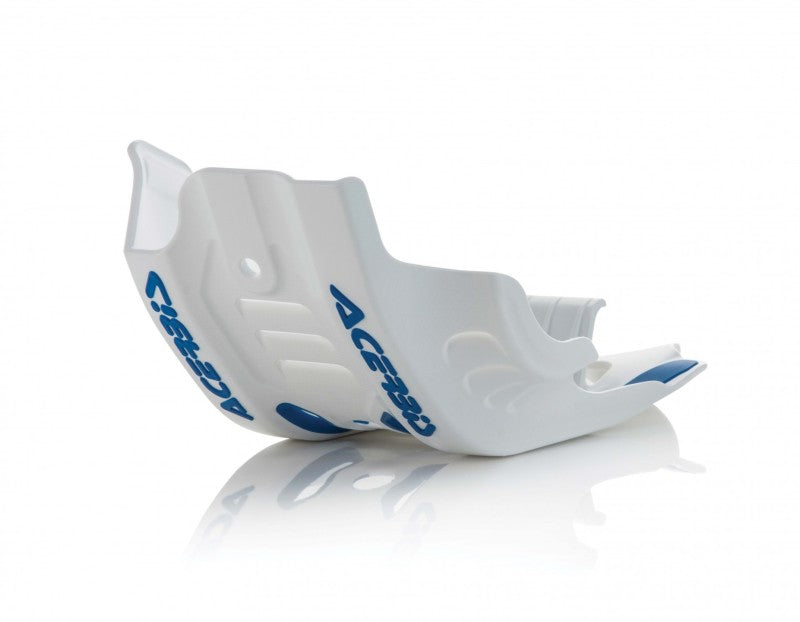 Acerbis Skid Plate - 20-23 Husqvarna FE501 / FE501s - White/Blue
