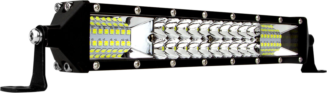 XK Glow 2-N-1 LED Light Bar - White and Green - 10 in
