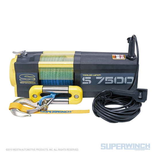 Superwinch S7500 Synthetic Rope Winch - 7,500 lb