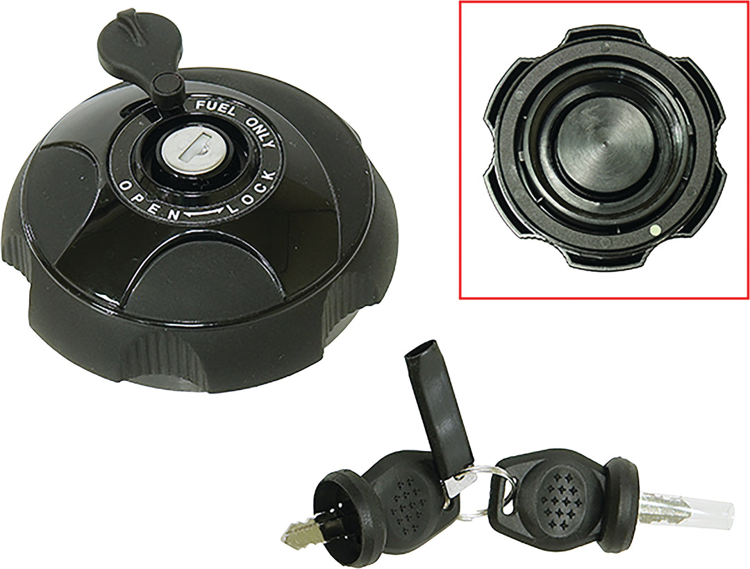 SP1 Locking Gas Cap - Polaris / Can-Am / Arctic Cat / Kawasaki / Suzuki / CF Moto ATV & UTV