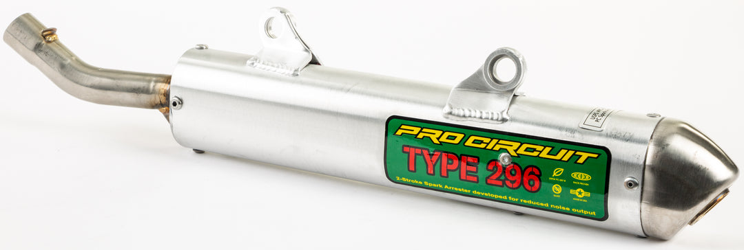 Pro Circuit Type 296 Spark Arrestor Silencer - Honda CR500R 1991-2001