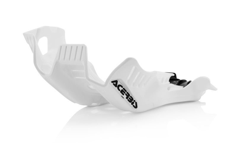 Acerbis Skid Plate - 19-22 KTM/Husq/GG 250-300 2T - White/Black