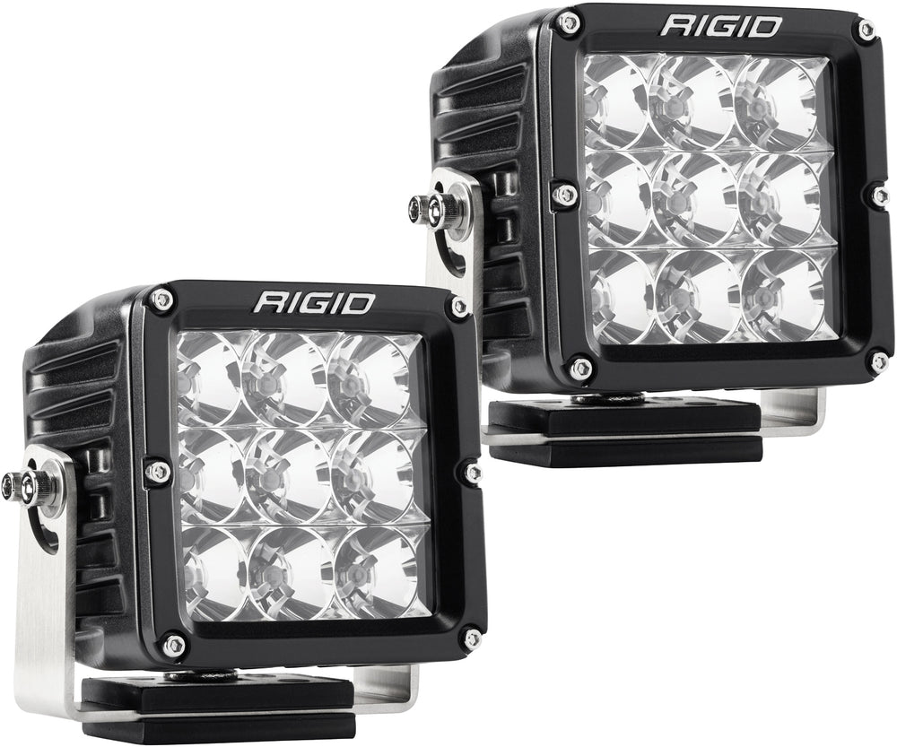 Rigid D-XL Pro LED Pod Lights - Pair - Flood