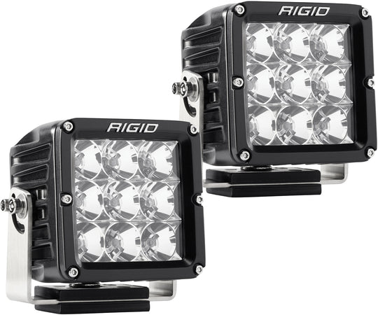 Rigid D-XL Pro LED Pod Lights - Pair - Flood