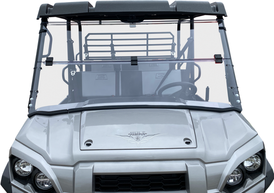 Open Trail Folding UTV Windshield - Kawasaki Mule / Teryx - Mule PRO-FX / FXT / DX / DXT 2015-2026