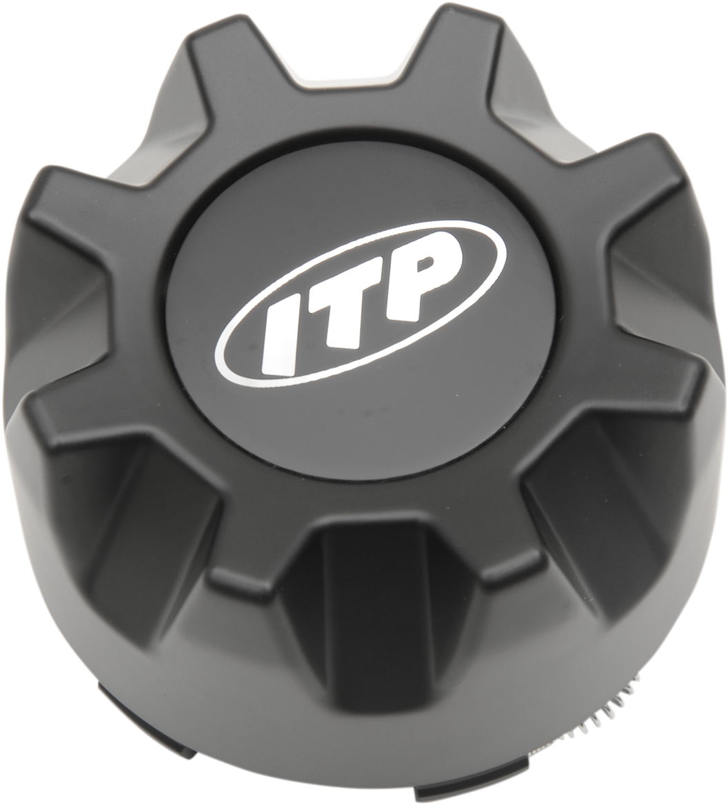ITP Center Cap Replacement/Wheel Hurricane Black - Yamaha Raptor 700 and More