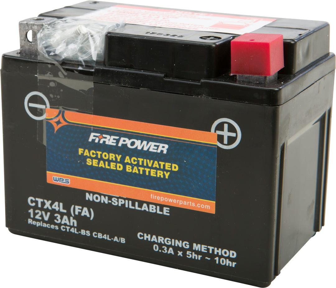 Fire Power Factory Activated Battery