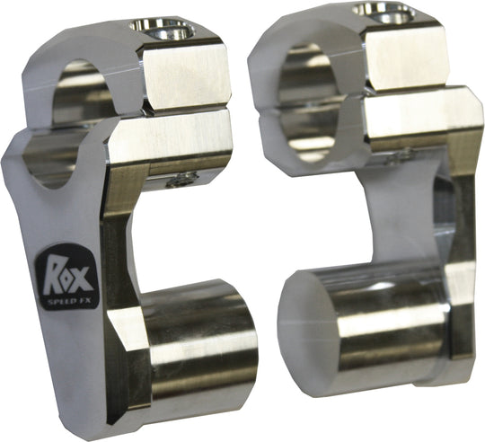 Rox Speed FX 2 in Pivoting Handlebar Riser - 2 in Pivoting 1-1/8 in Mount and Bar - Natural