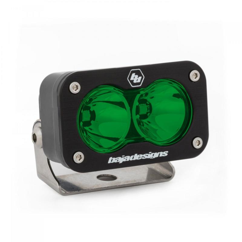 Baja Designs S2 Sport Spot LED Light Pod - Green