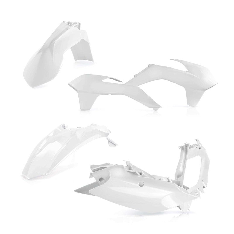 Acerbis Plastic Kit - 14-16 KTM EXC/EXC-F/XCF-W/XC-W - White