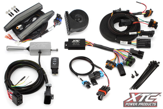 XTC Self-Canceling Turn Signal Kit with Billet Lever, Horn and X-LITE DRL - Polaris - Ranger XD 1500 2024-2026