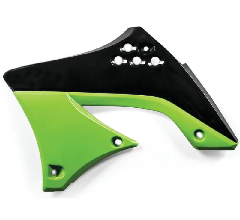 Acerbis Radiator Shroud - 09-11 Kawasaki KX450F - Green