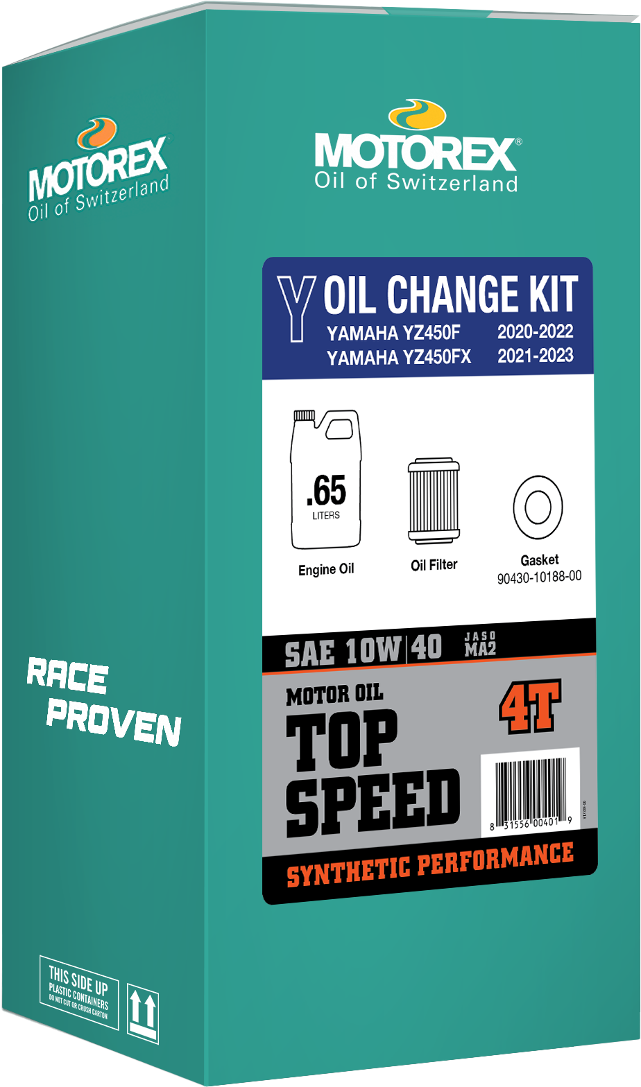 Motorex Top Speed Oil Change Kit 0.65L