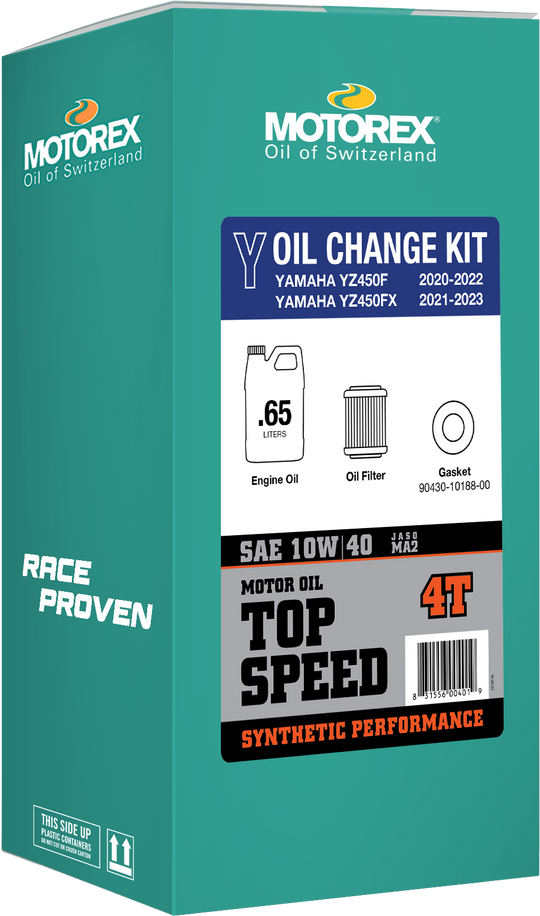 Motorex Top Speed Oil Change Kit 0.65L