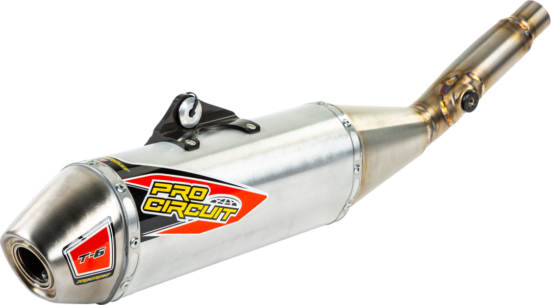 Pro Circuit T-6 Stainless Slip-On - Kawasaki KX450F/X 2024-2026