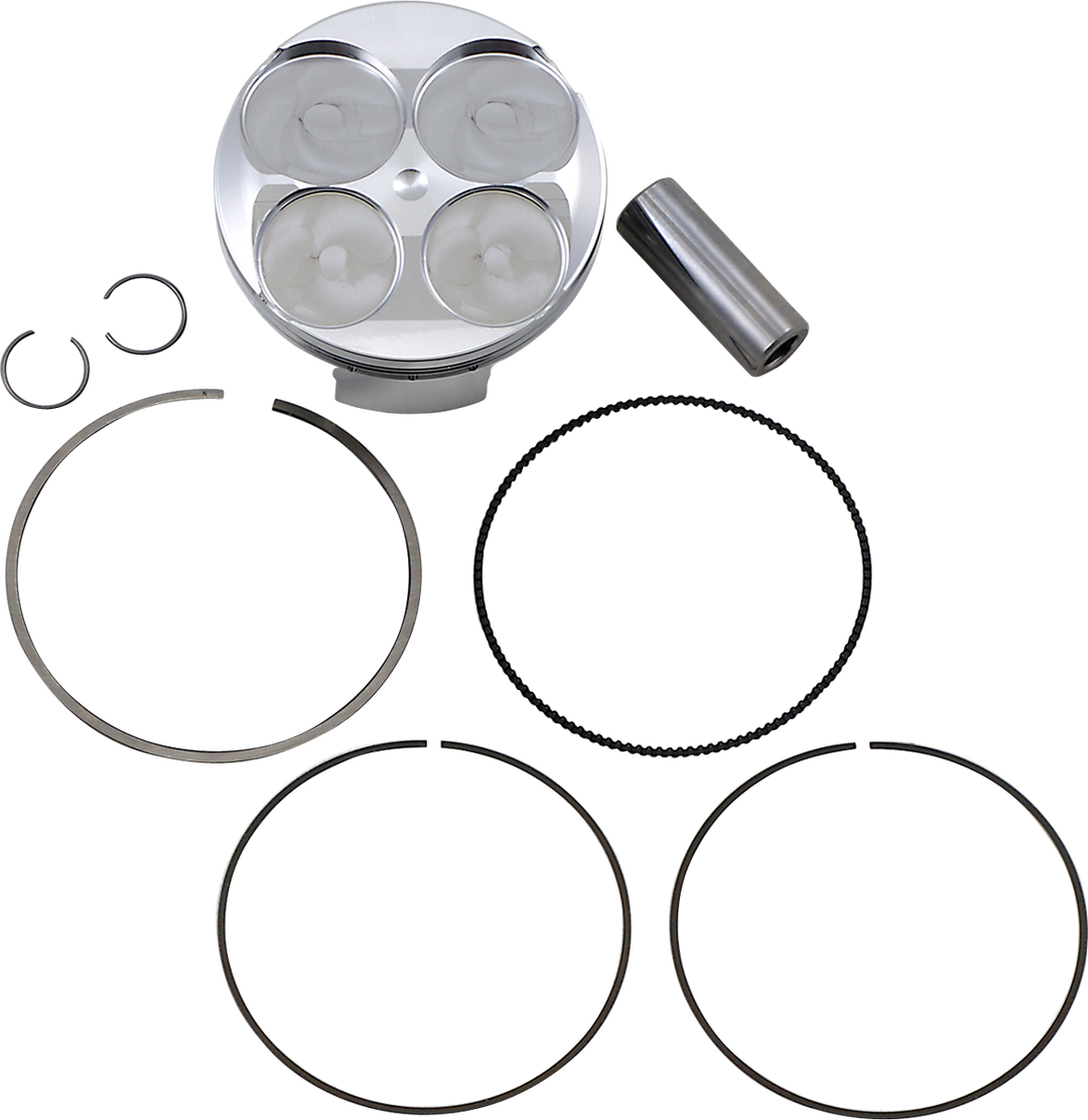 JE Pistons Pro Series Piston Kit - Honda CRF450R/CRF450RX 17-21 / CRF450RWE 19-24 - 96.00 mm 13.5:1 CR