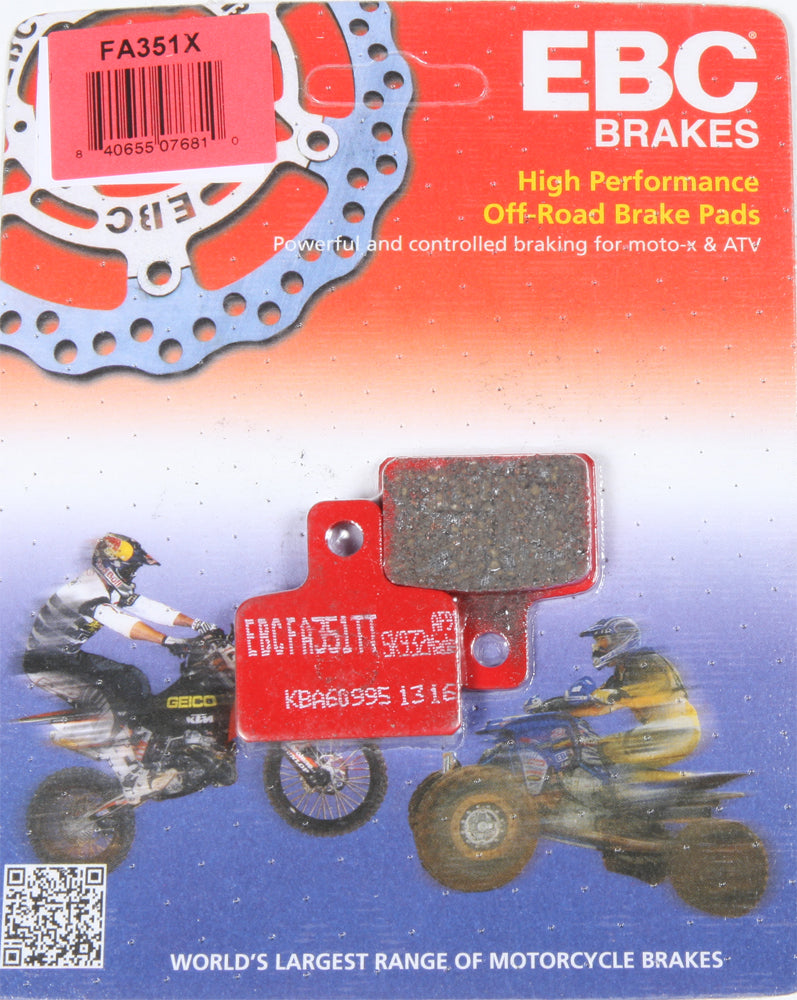 EBC Standard Brake Pads FA351X