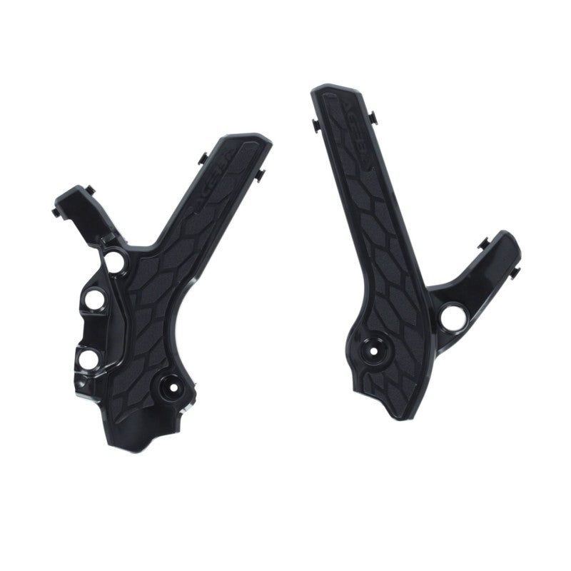 Acerbis X-Grip Frame Guards - 00+ Suzuki DRZ400 E/S/SM - Black
