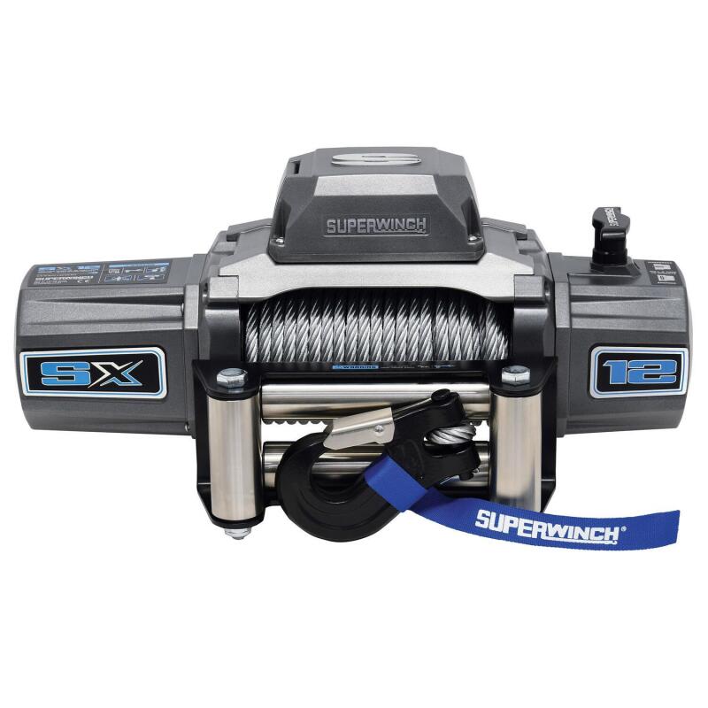 Superwinch SX 12000 Wire Rope Winch - 12,000 lb - Graphite