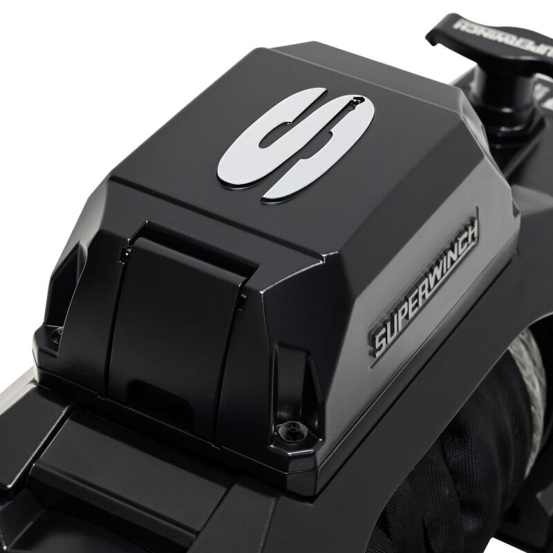 Superwinch SX10SR Synthetic Rope Winch - Semi Gloss Black