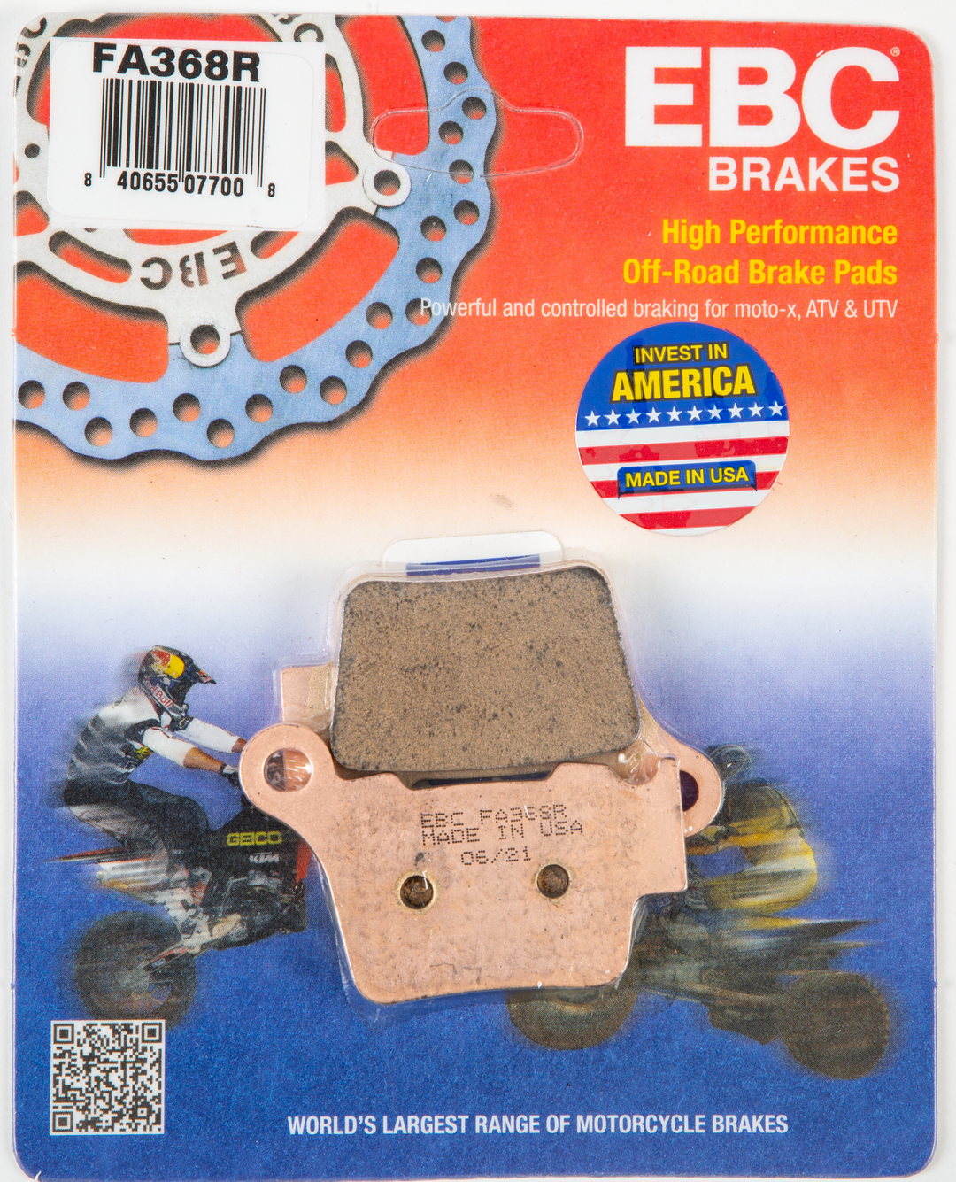 EBC Standard Brake Pads FA368R