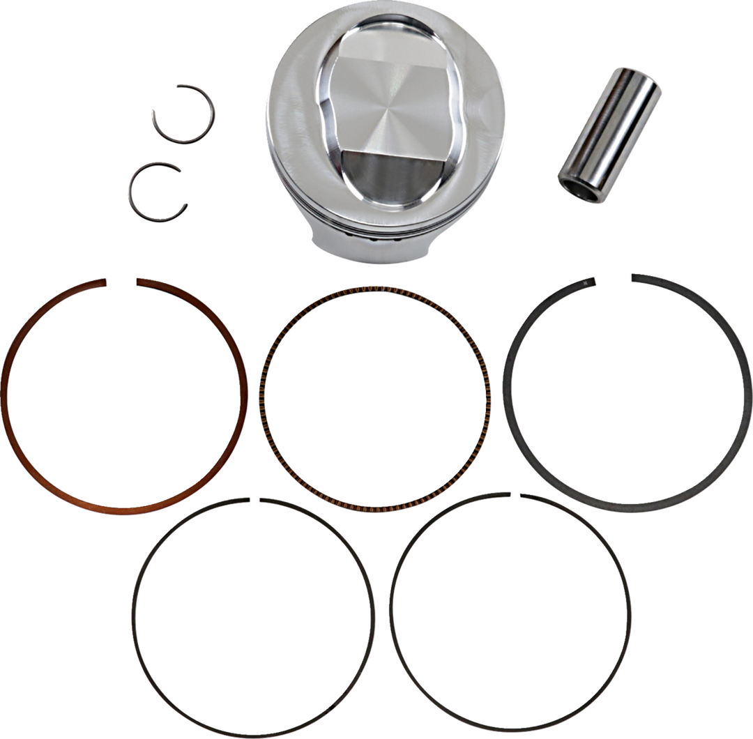 JE Pistons Piston Kit - Yamaha YFM250 Raptor 08-11 - 74.00 mm 12.0:1 CR