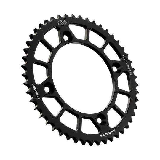 JT Sprockets Aluminum Racelite Rear Sprocket 49T-428 Black
