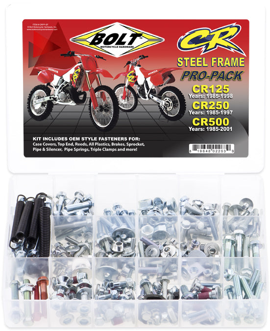 Bolt Model Specific Pro-Pack Kit CR Steel Frame (CRPP-SF)