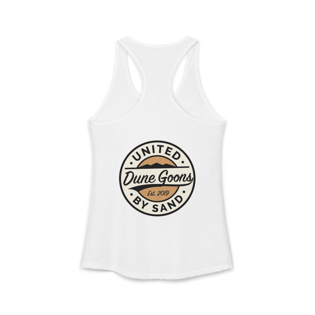 Dune Goons 2026 Logo Tank Top — Women's Racerback