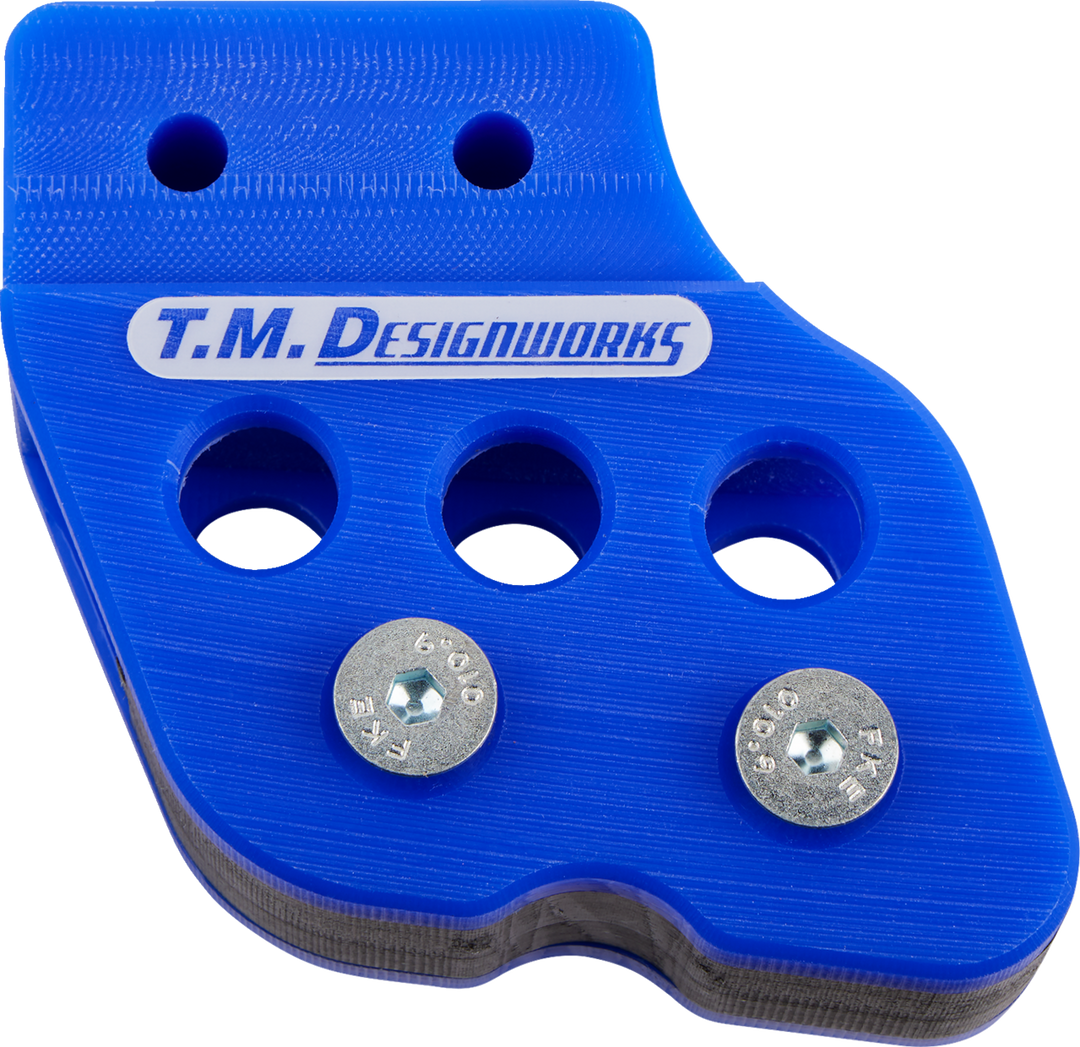 TM Designworks Chain Guide Blue - Yamaha Banshee and More