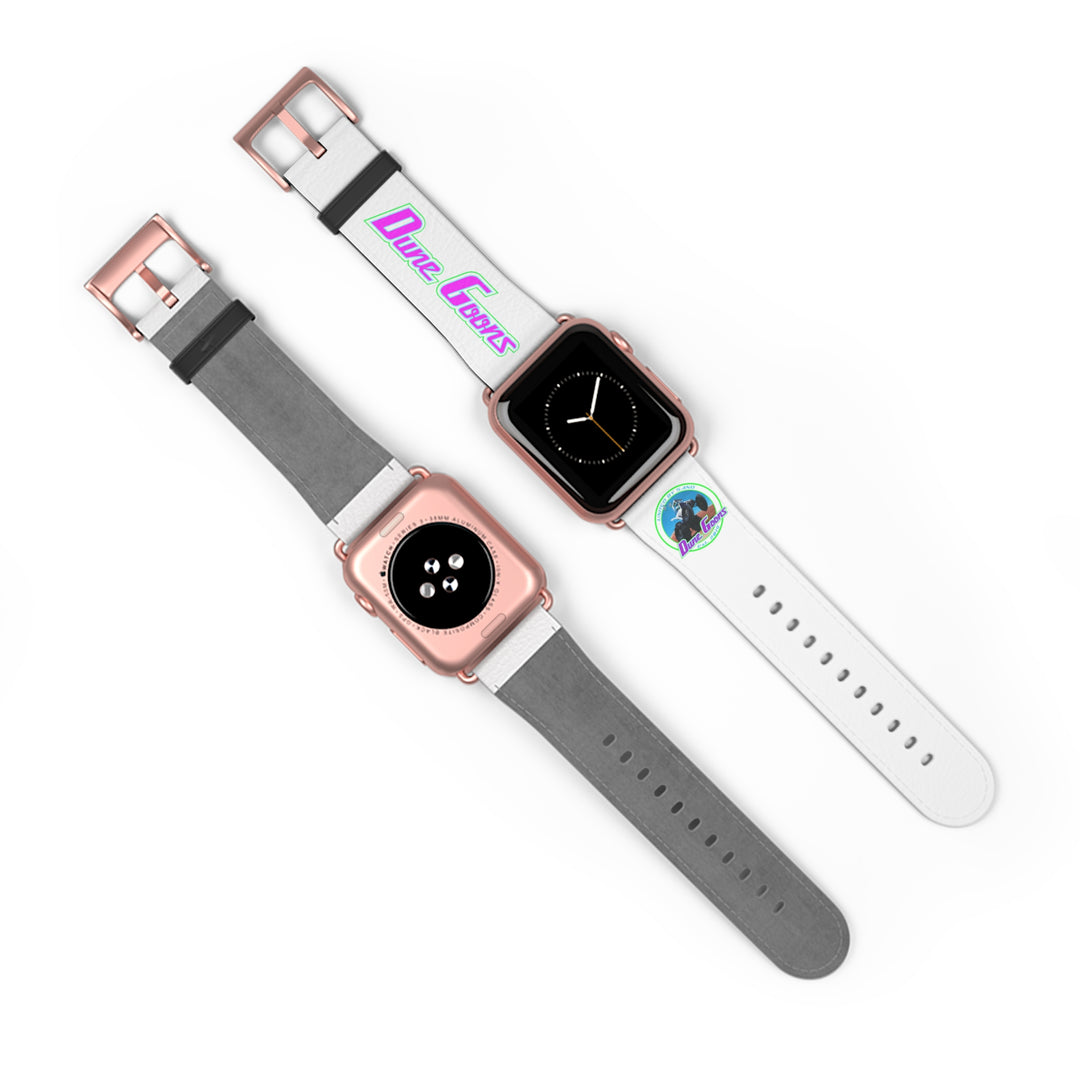 Dune Goons Retro Neon 'Live Loud' Silicone Watch Band
