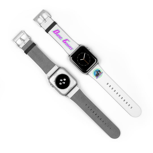 Dune Goons Retro Neon 'Live Loud' Silicone Watch Band