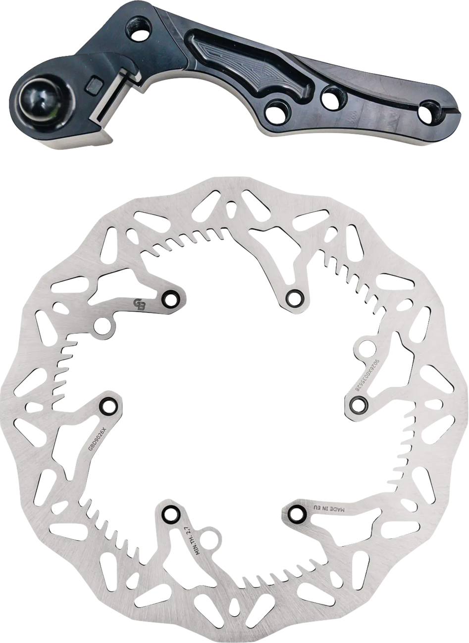 Gbrakes Brake Rotor Kit With Bracket Solid Mount 280 Mm - KTM 250 SX-F and More