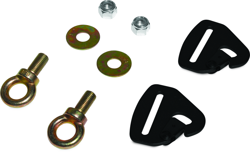 DragonFire Racing Bolt-In Harness Mounting Tabs - 2in