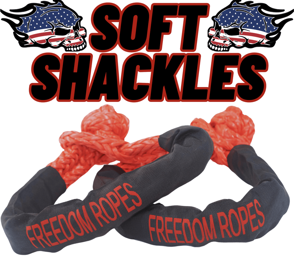 3/8" Synthetic Soft Shackles (2 - Pack) - Dune Goons