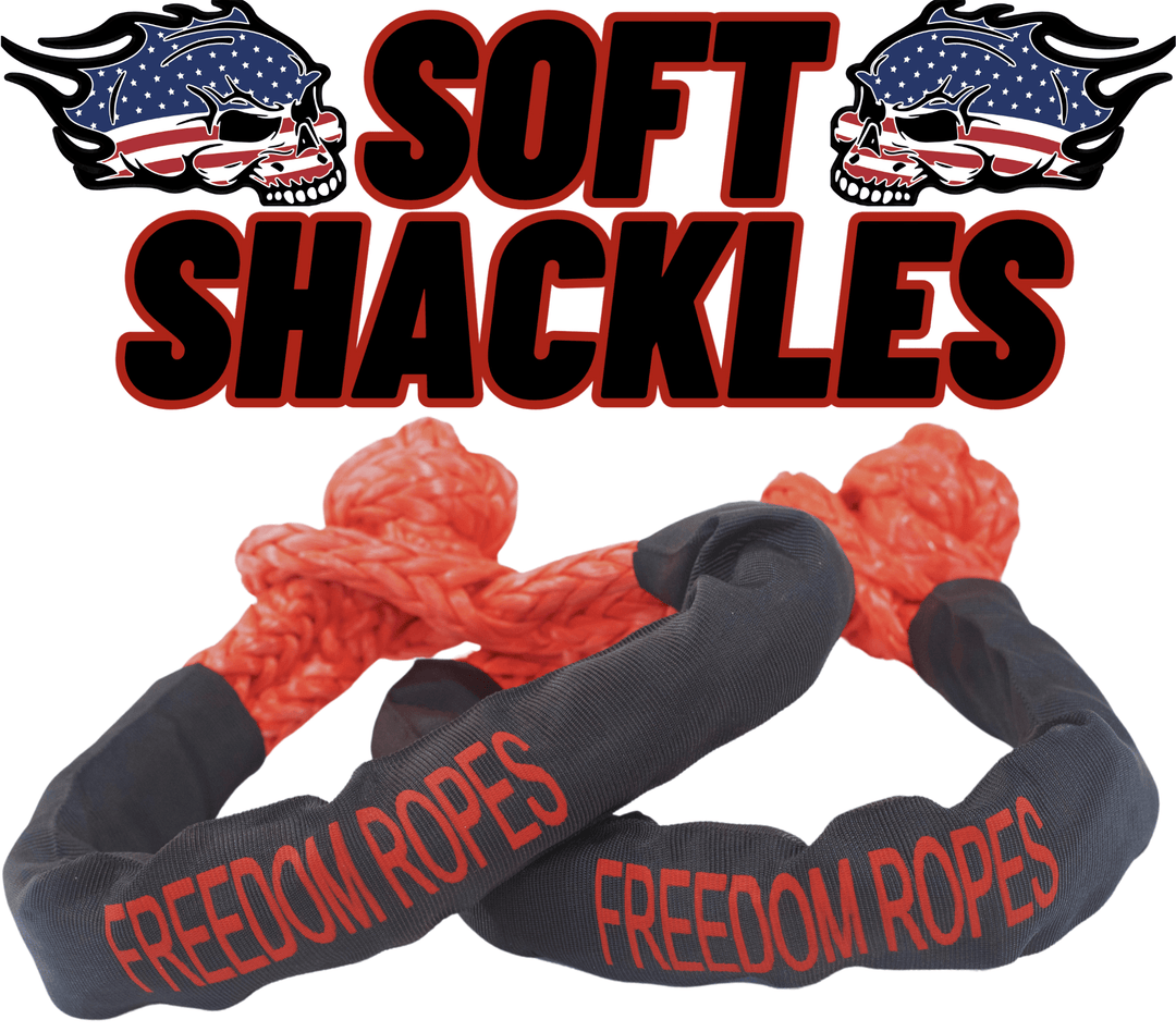 3/8" Synthetic Soft Shackles (2 - Pack) - Dune Goons