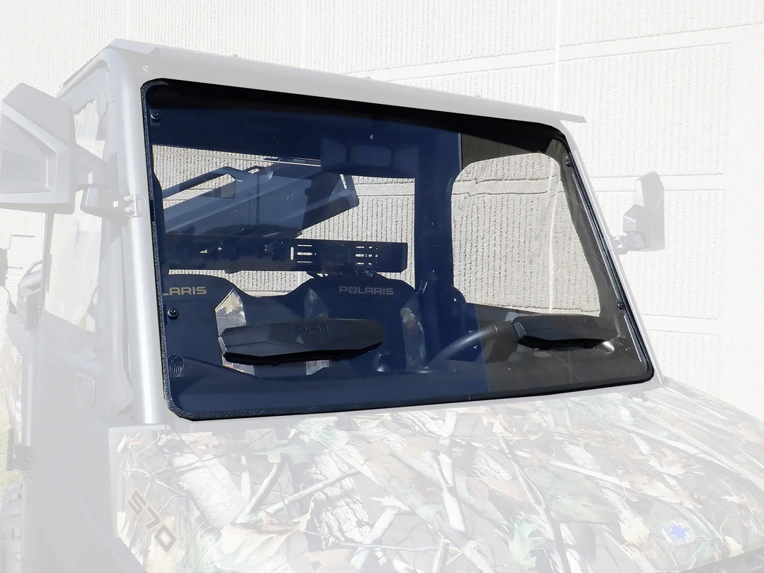 Kolpin Poly Front Windshield / Rear Panel - Polaris - Ranger Mid Size Front Full Fixed Vented 2015-2026