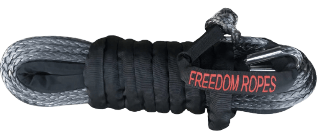 3/8"x100' Freedom Winchline with Soft Shackle - Dune Goons